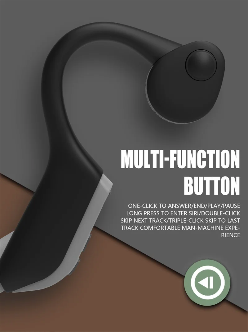 Bone Conduction Hearing Aid Headband Bone Conduction Transmitter