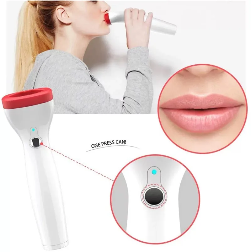 

Beauty Personal Care Products Automatic Lip Plumper Electric Lip Enhancer Intelligent Deflated Designed Lip plumpering Device, White