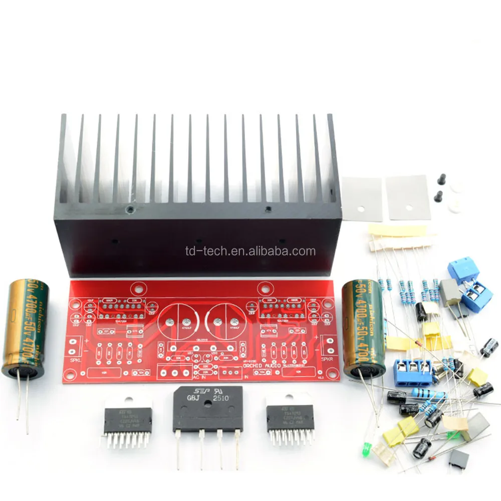 Taidacent 2.1 Audio Guitar Amplifier Board Kits Mini Amp Board For Guitar Tda7293 Parallel 100w