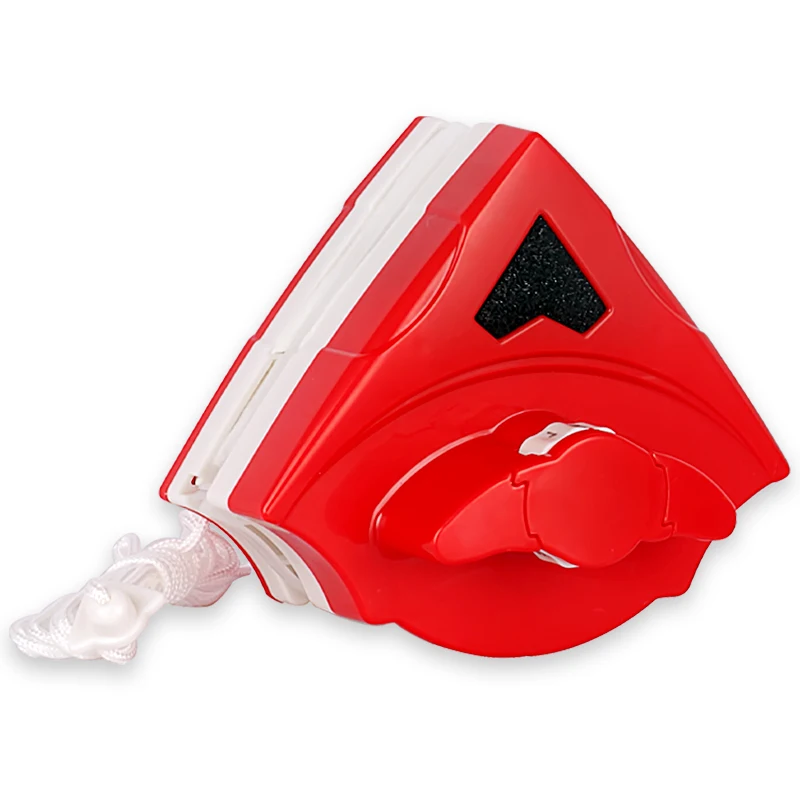 

5-40mm 2 sided double side heavy duty adjustable magnetic glass window cleaner, Black