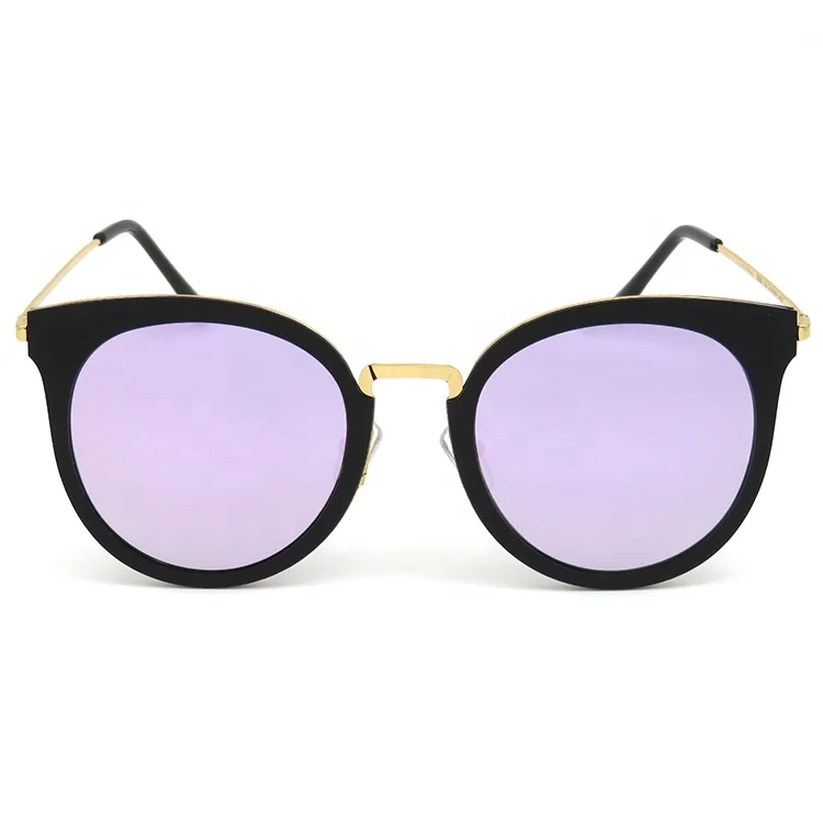 

Ladies Fashion Cat Eye Sun Glasses with mirrored lens UV400 Protection polarized TR90 Sunglasses, Pink ect, or custom colors