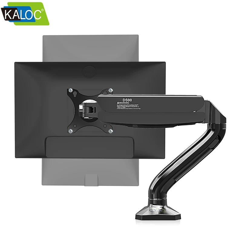 

Flexible Adjustable Monitor Mount Stand Long Double Wall Mount LCD Monitor Arm Bracket, Black