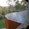 cheap aluminum spigot 10mm thick frameless glass fence deck railing balcony railing designs system outdoor cost per foot