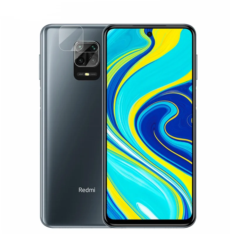 

For Xiaomi Redmi note 9S Camera Lens Tempered Glass Protector, Clear