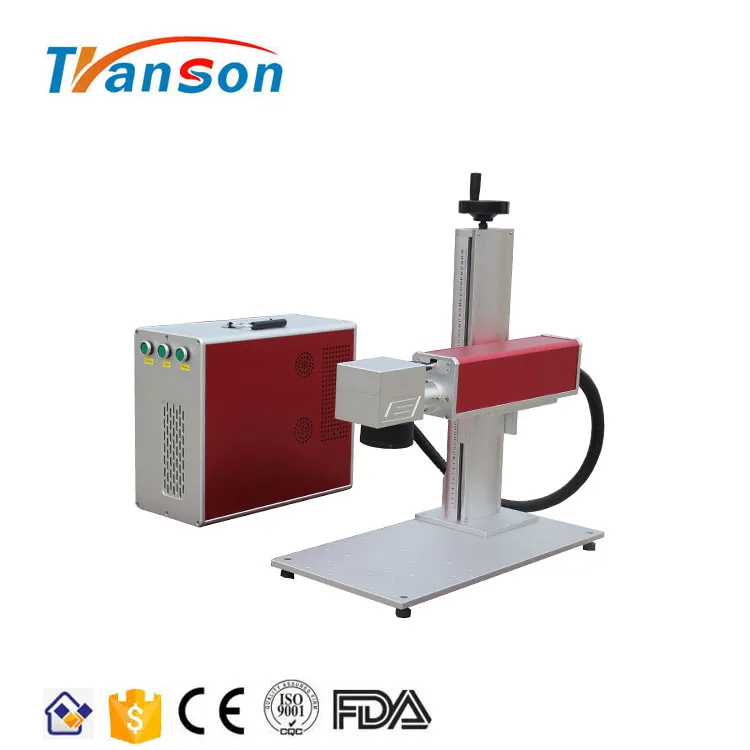 Transon High Power 100W Fiber laser Marking Machine Mini Type with MAX Laser