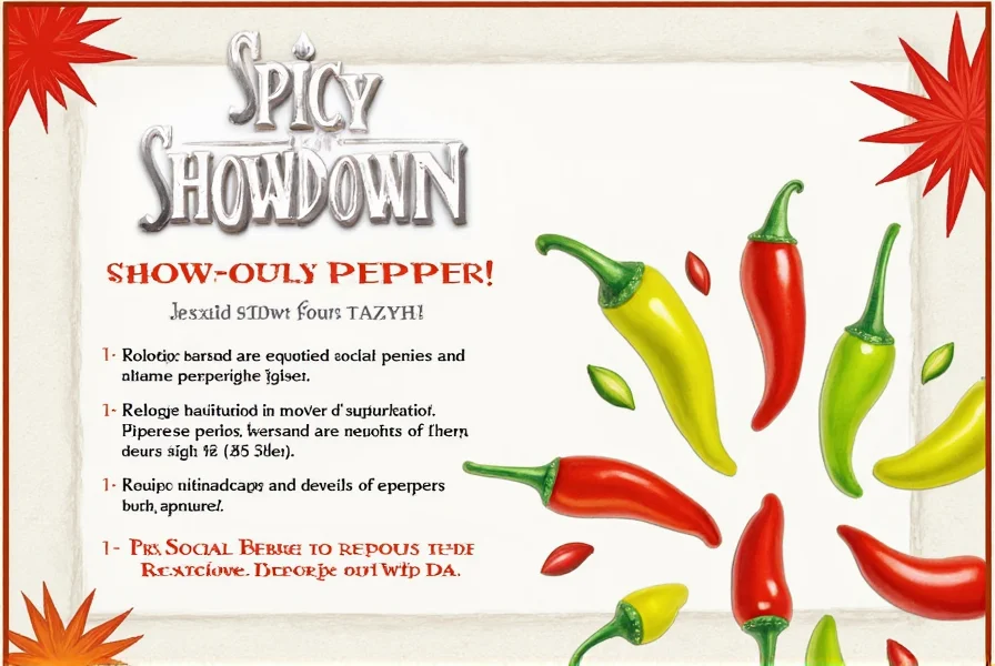 spicy showdown a fun guide to the scoville scale of peppers