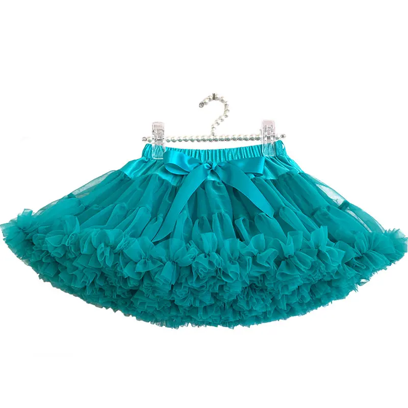 
Hot selling fancy girl clothing tutu wholesale toddler ruffle tulle girl children skirt 
