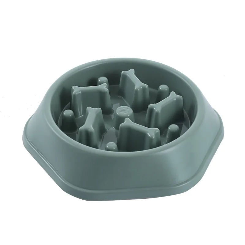 

Pet Slow Food Bowl Anti-choking Slow Food Device Small and Medium-sized Cat Food Bowl Anti-overturning Pet Products Plastic