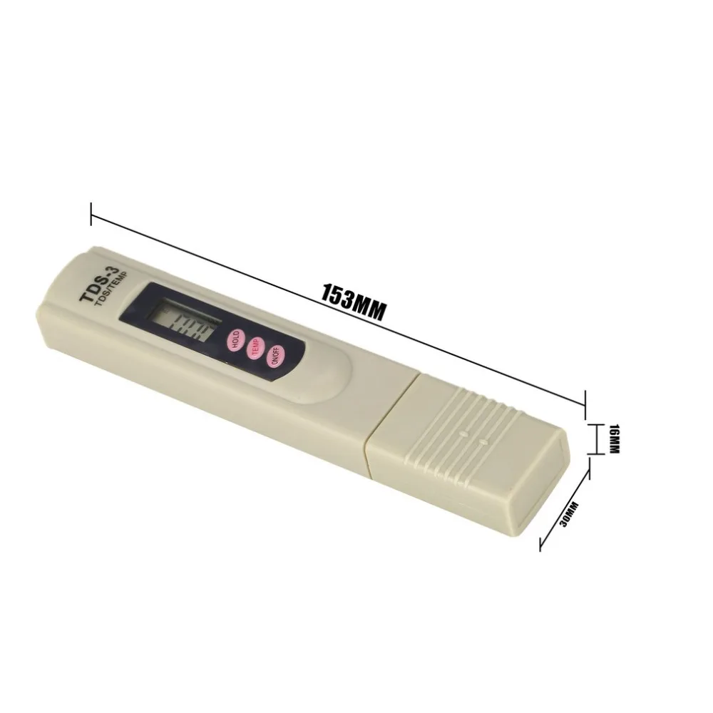 
LCD electric handheld PH meter TDS meter for swimming pool water quality monitoring and aquaculture hydroponics 
