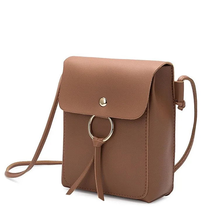 

New Design Fashion Leather Woman Phone Bag Small Crossbody Phone Shoulder Bag