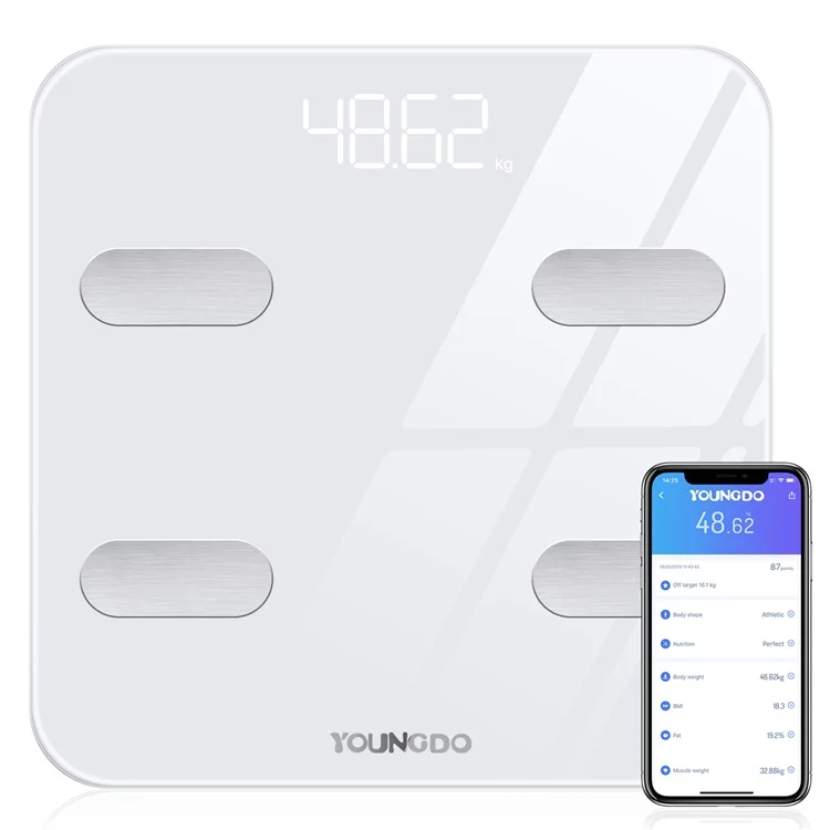 

Hot selling body fat analyzer weighing digital scale body percentage bmi smart scale bt body fat