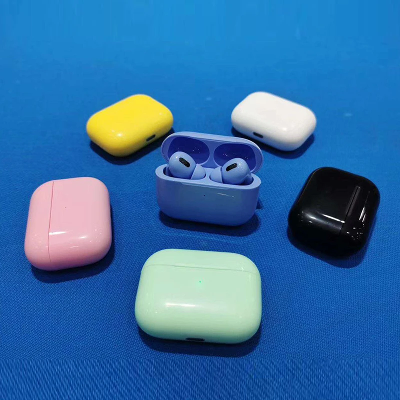 

Wholesale Price Bluetooth Earphone Air Pro 3 Earbuds Macaron 3rd Generation Gen Glossy Wireless TWS i13 Earphone, White, black powder, green and blue yellow