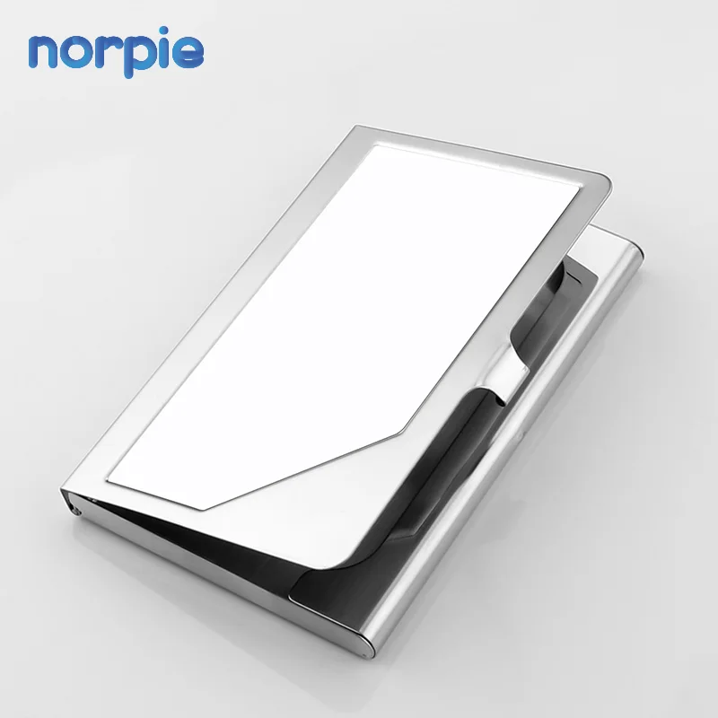 

Stainless Steel Blank Sublimation Business Name Card Holder at Low Price, Silver