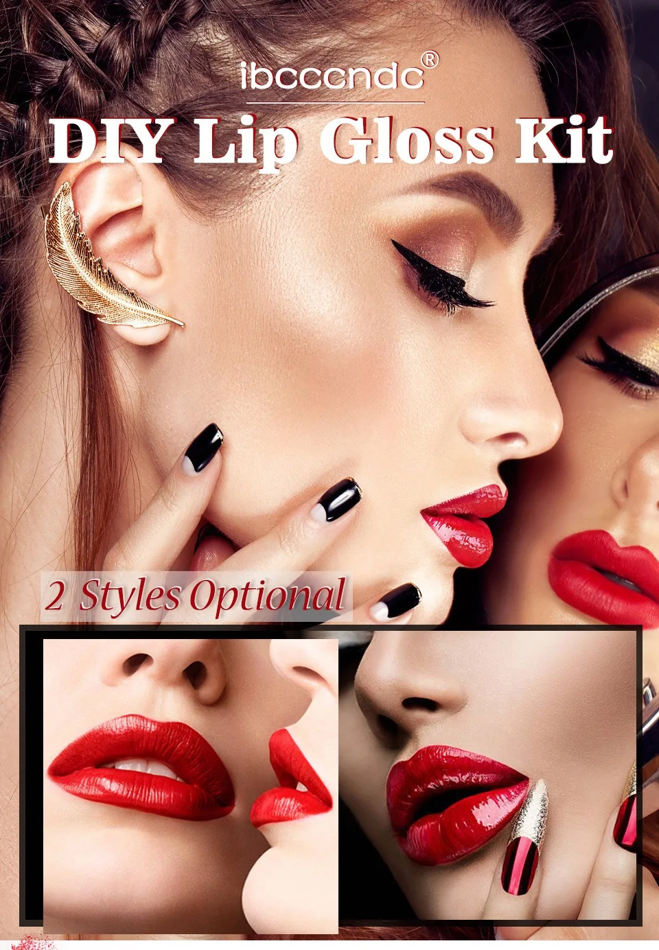 Diy Moisturizing Handmade Matte Shiny Lip Gloss Set Base Gel Material