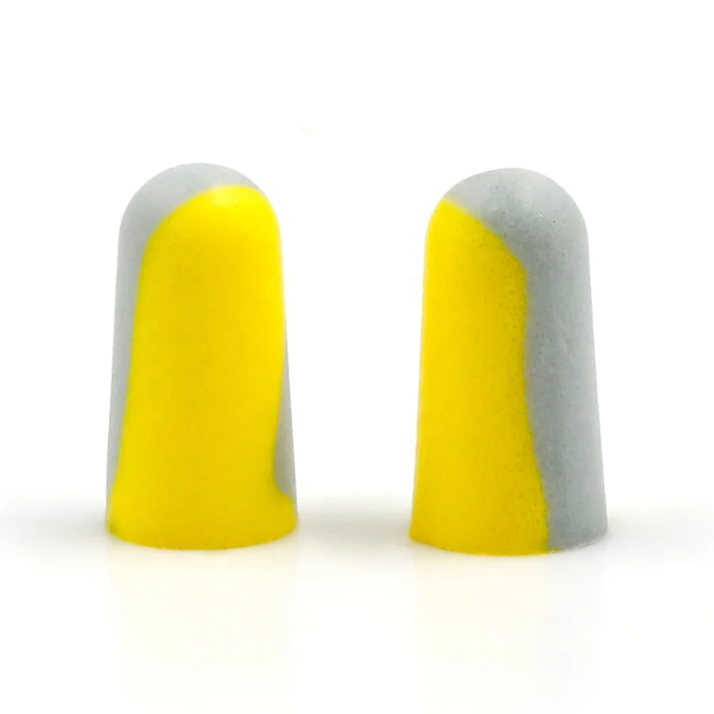 

eco-friendly ear plugs noise reduction foam mixed color earplug anti-noise for meditation