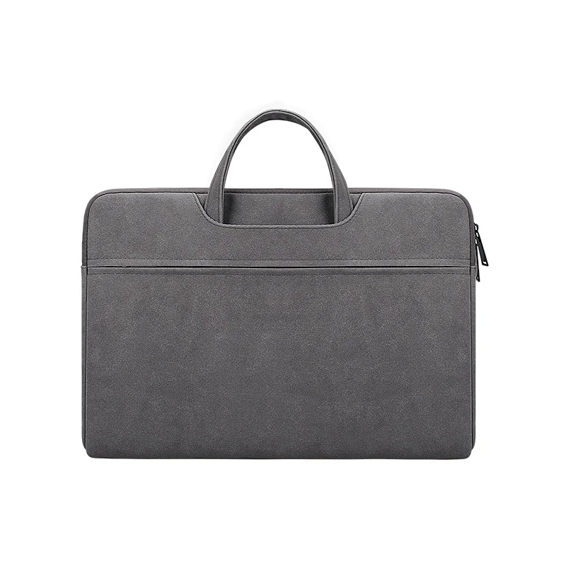 

Factory dull polish portable PU leather computer laptop bags for 13.3-15.6 inch