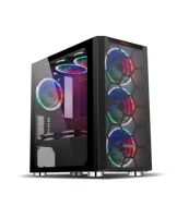 

R03MESH 2019 210mm width Micro atx gaming Computer Cabinet with Metal Mesh Front Panel/Micro ATX Gaming Tower PC Case