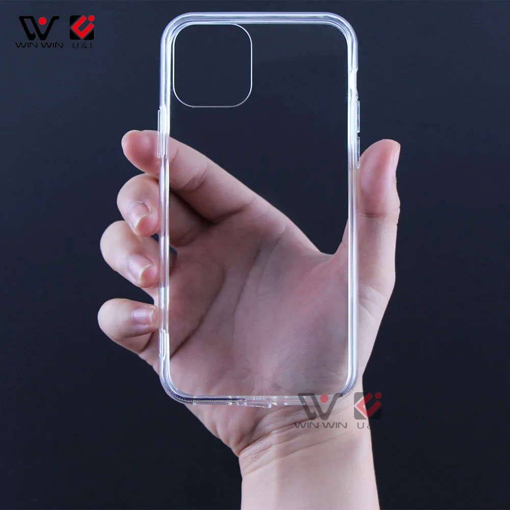 

Anti-knock Soft TPU Transparent Clear Phone Case Protect Cover Shockproof Soft Cases For iPhone 12 11 pro max 7 8 plus X XS SE2, Customized