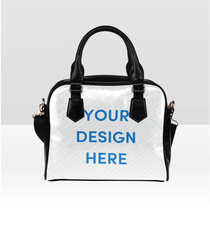

High Quality PU Leather Women Handbags Shoulder Long Strap Bags Custom Design Bags