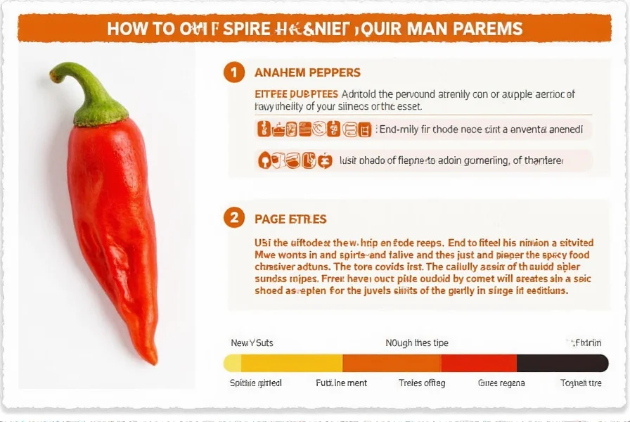 anaheim pepper spice level a flavorful guide for spicy food lovers