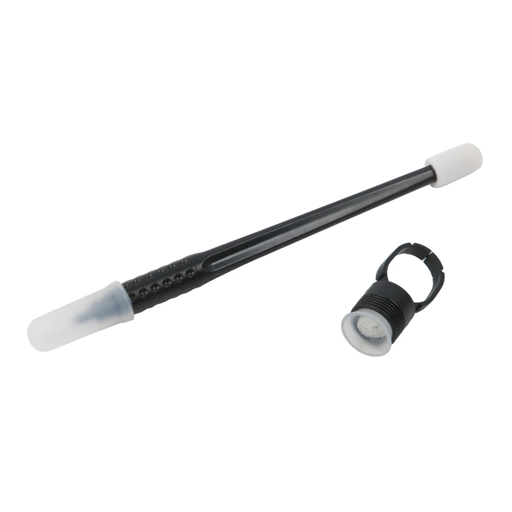 

CHARMING TATTOO Black 18U Disposable Microblading Pen With Brush Head For Brows Microblading