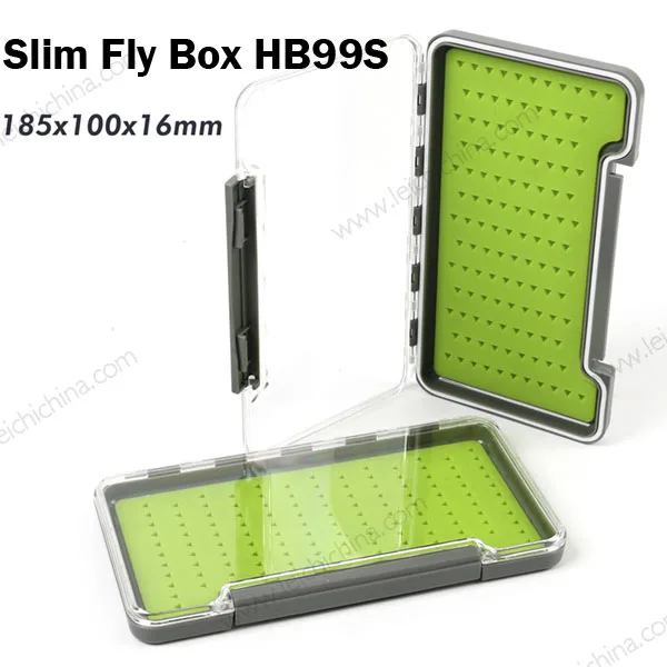 
Waterproof Slim silicone insert fly fishing box 