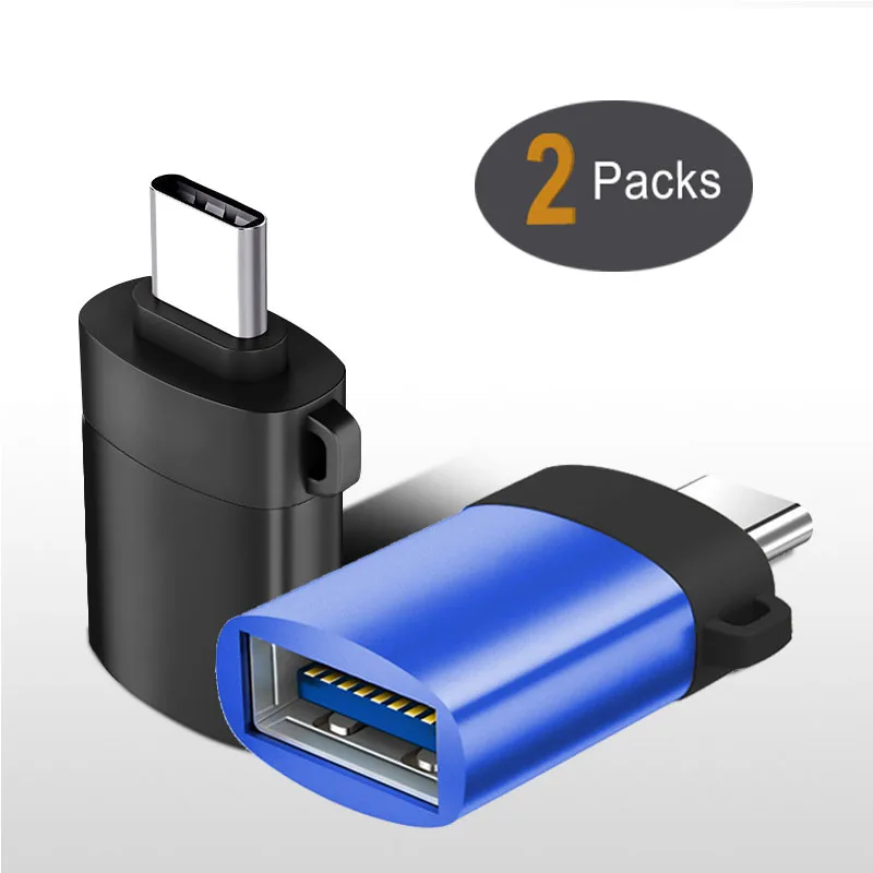 

type-c female to usb 3.0 male otg adapter, Gold, silver, pink, red, black