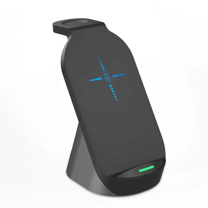

Amazon New trend 3 in 1 Wireless charging station Multi Wireless Charging Dock for watch, i pods , cellphone