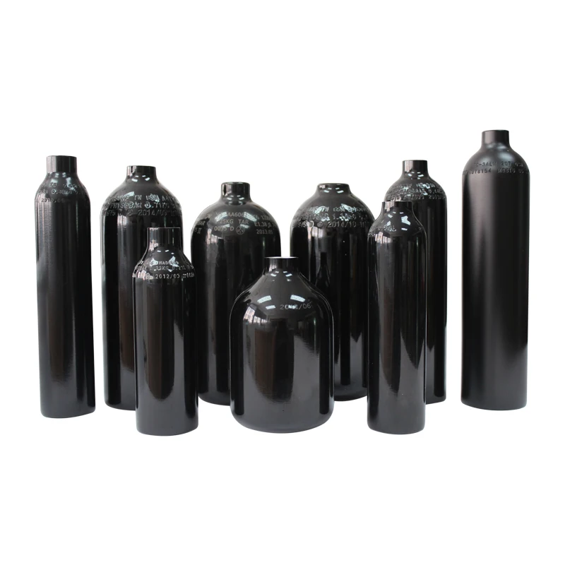 0.5l Paintball Bottle Cylinder 12oz Paintball Co2 Aluminum Bottle With