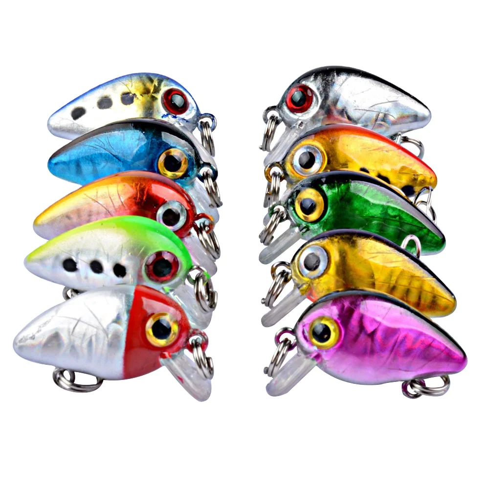 

3cm 1.5g mini crankbait set artificial small fishing bait