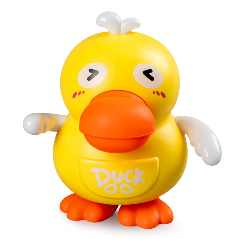 

hot sale 2023 electronic pets dancing duck toys with light and music for kids camera for children birthday gift