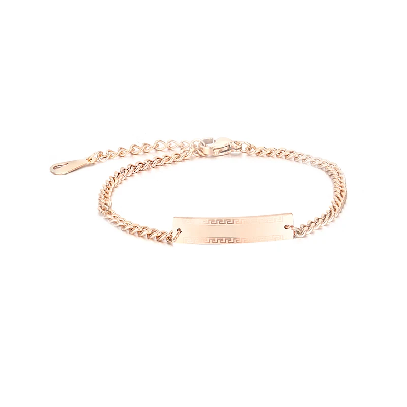 

The new fashion rose gold bracelet vintage bracelet custom