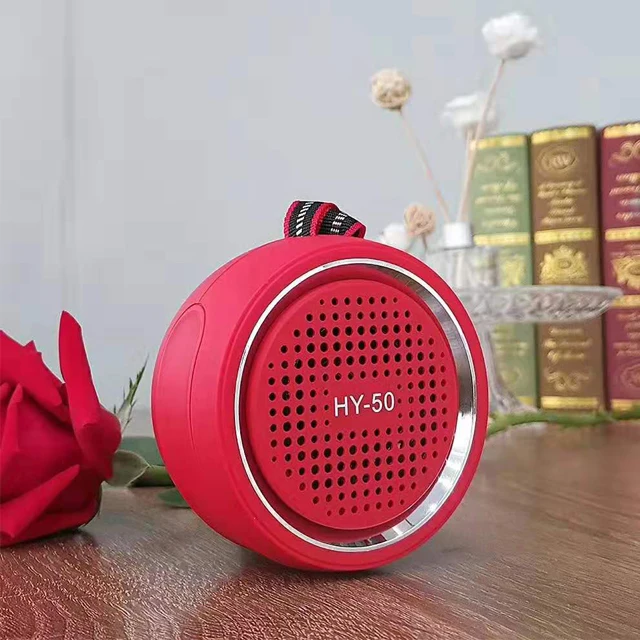Top sellers 2020 for amazon christmas mini colorful cute bluetooth wireless speaker with TF card FM radio - ANKUX.COM