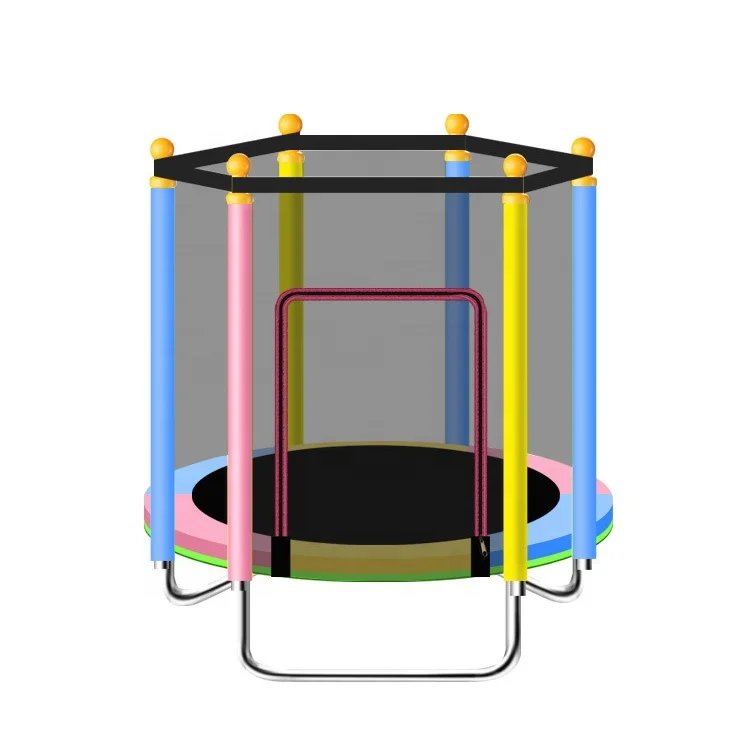 

Indoor/outdoor a trampoline custom trampoline webbing elastic kids jumping trampoline, Blue/customized