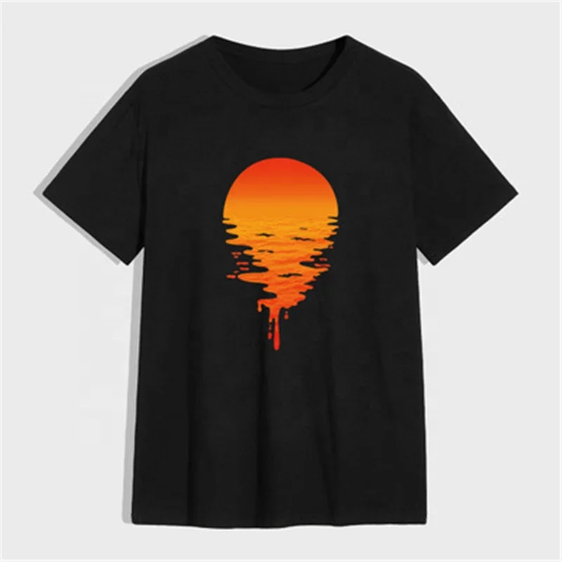 

Fashion Casual Cool Streetwear Breathable T-shirt, White/black/blue/dark gray
