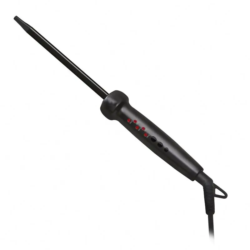

2 Curls Direction 1.1" Ceramic Professional Automatic Curling Iron, Black