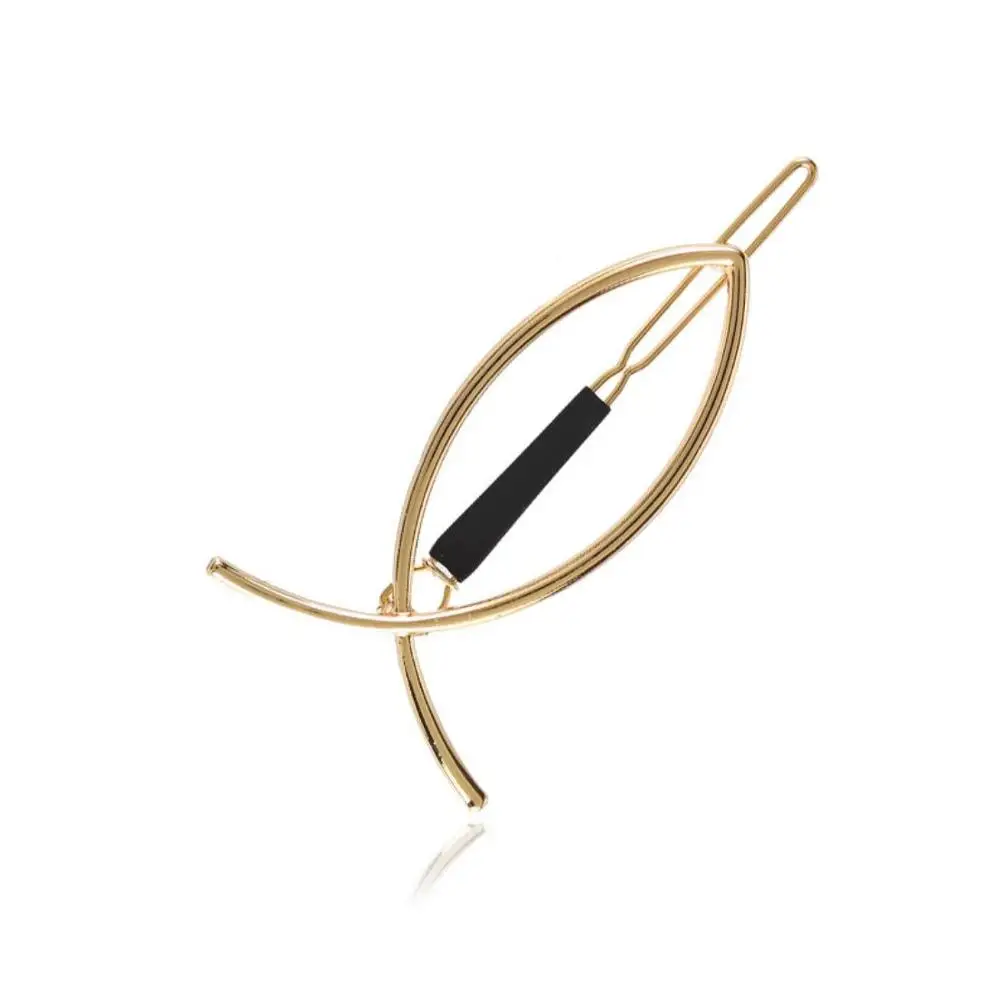 

Small Order Amazon Hot Sale New Simple Alloy Hair Pins Clips Western Fish Hairpins For Fashion Women 2021 Wholesale, Colors