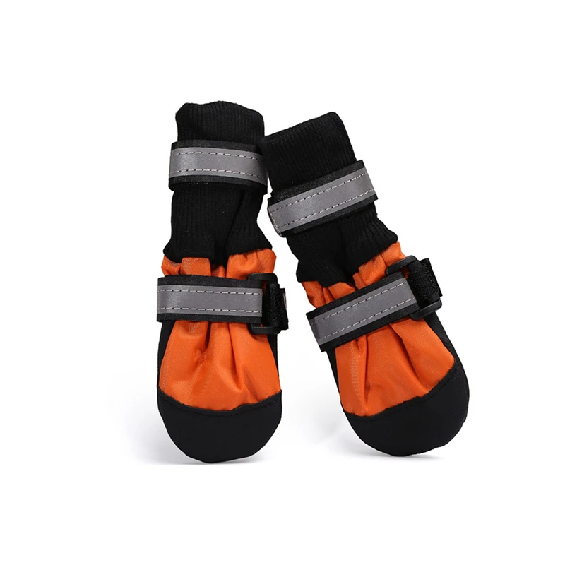 

Wholesale fashion designer pet shoes waterproof pet boots warm dog shoes outdoor sport