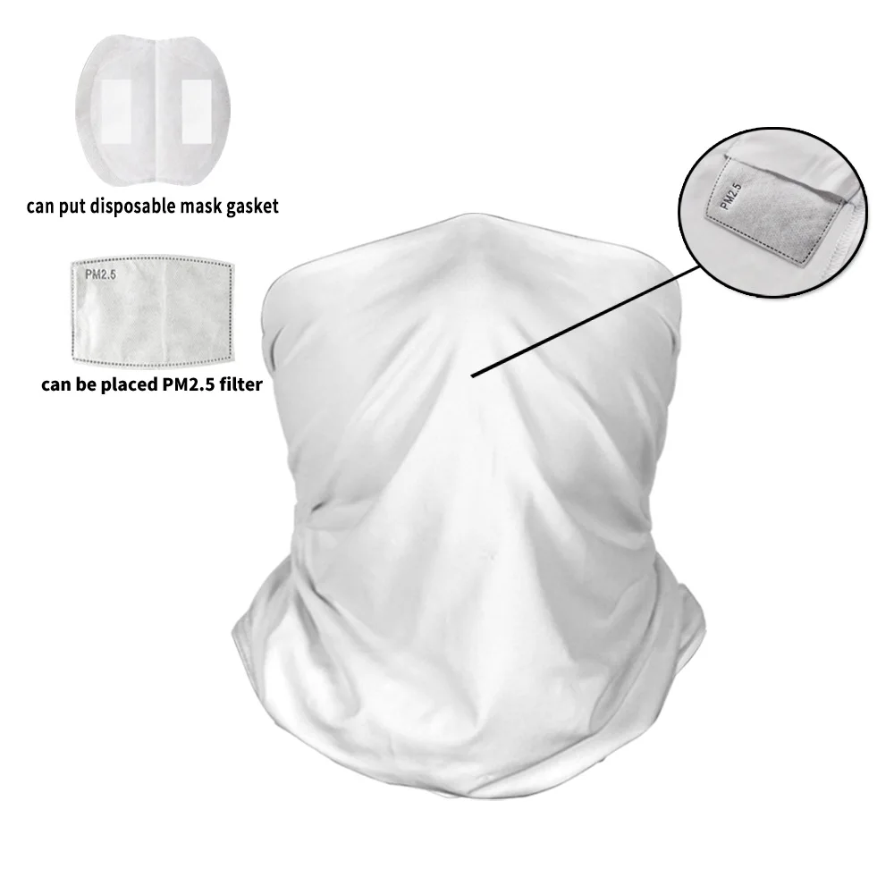 

3d Face Covering With Filter For Man Women Girl Boy Amazon Face Scarf Cover Sport Protection Scarf Indoor Outdoor, As pic or can customized any color