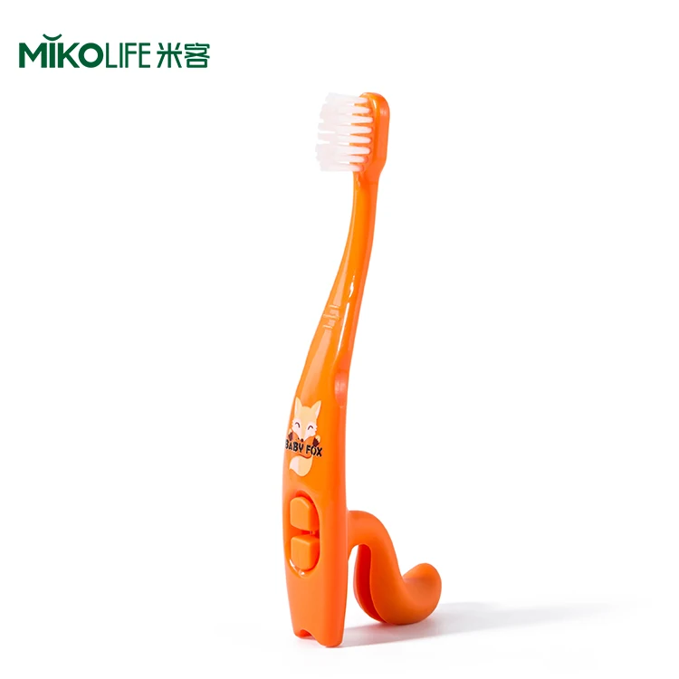 

Wholesale Cheap Custom 2 Color Mixed Nylon Kids Toothbrush Set