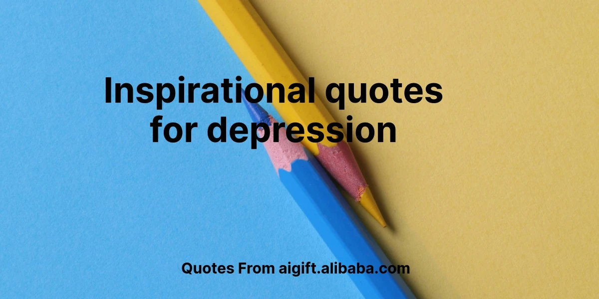 inspirational quotes for depression