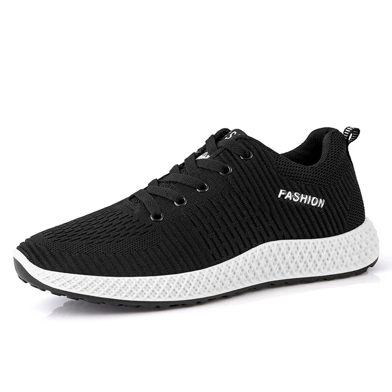 

Men Casual Shoes Spring Air Mesh Fabric Cloth Patchwork Mens Loafers Leisure Canvas Shoe For Men Cool Walk Shoes