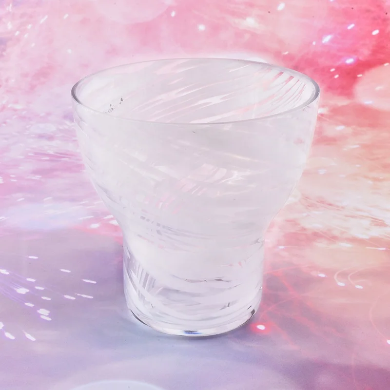 Special hurricane Glass Candle jars pillar candle Holder home Decor factory