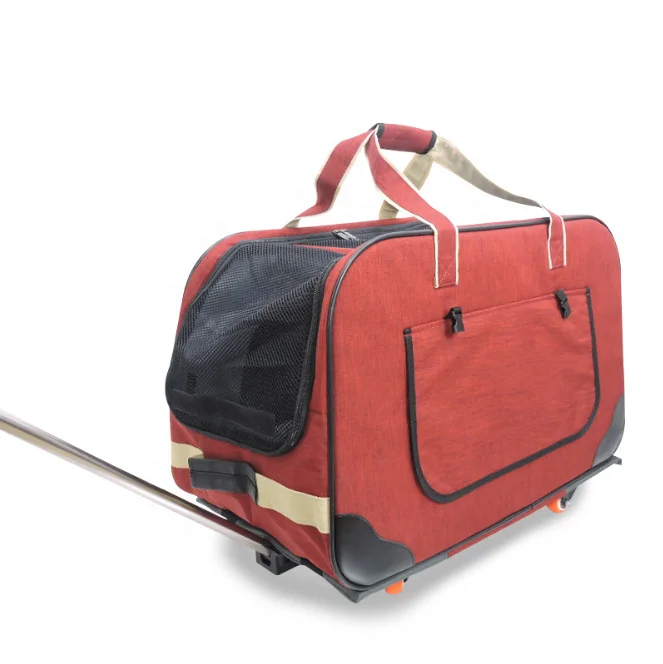 

Hot sale portable detachable dog trolley case