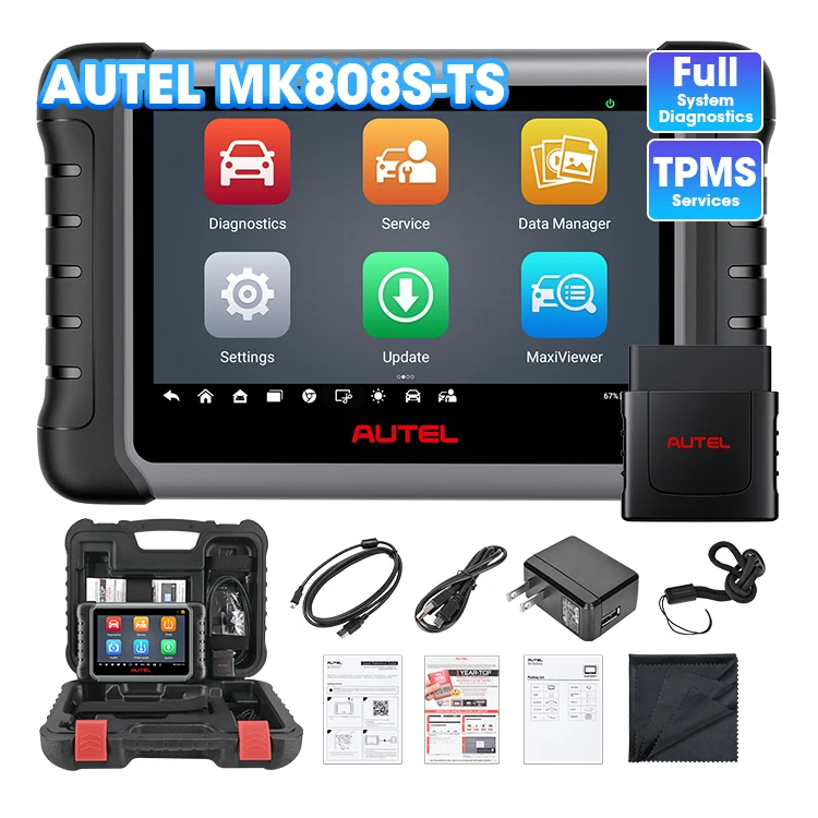 

Wholesale Autel mk808s-ts ms808s MK 808 TS MX808TS TS508 obd2 full system Diagnostic Tool with TPMS programmer Function Scanner