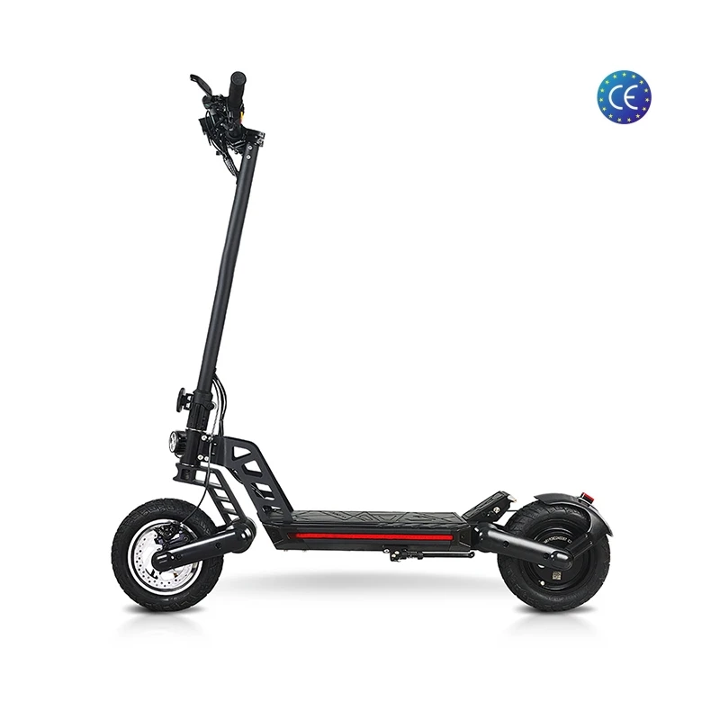 

Eu Warehouse Free Shipping 1000W 48V 15Ah Off Road E Scooter Speed 45Kmh Range 40-50Km Hub Motor Electric Adult Moped Scooter
