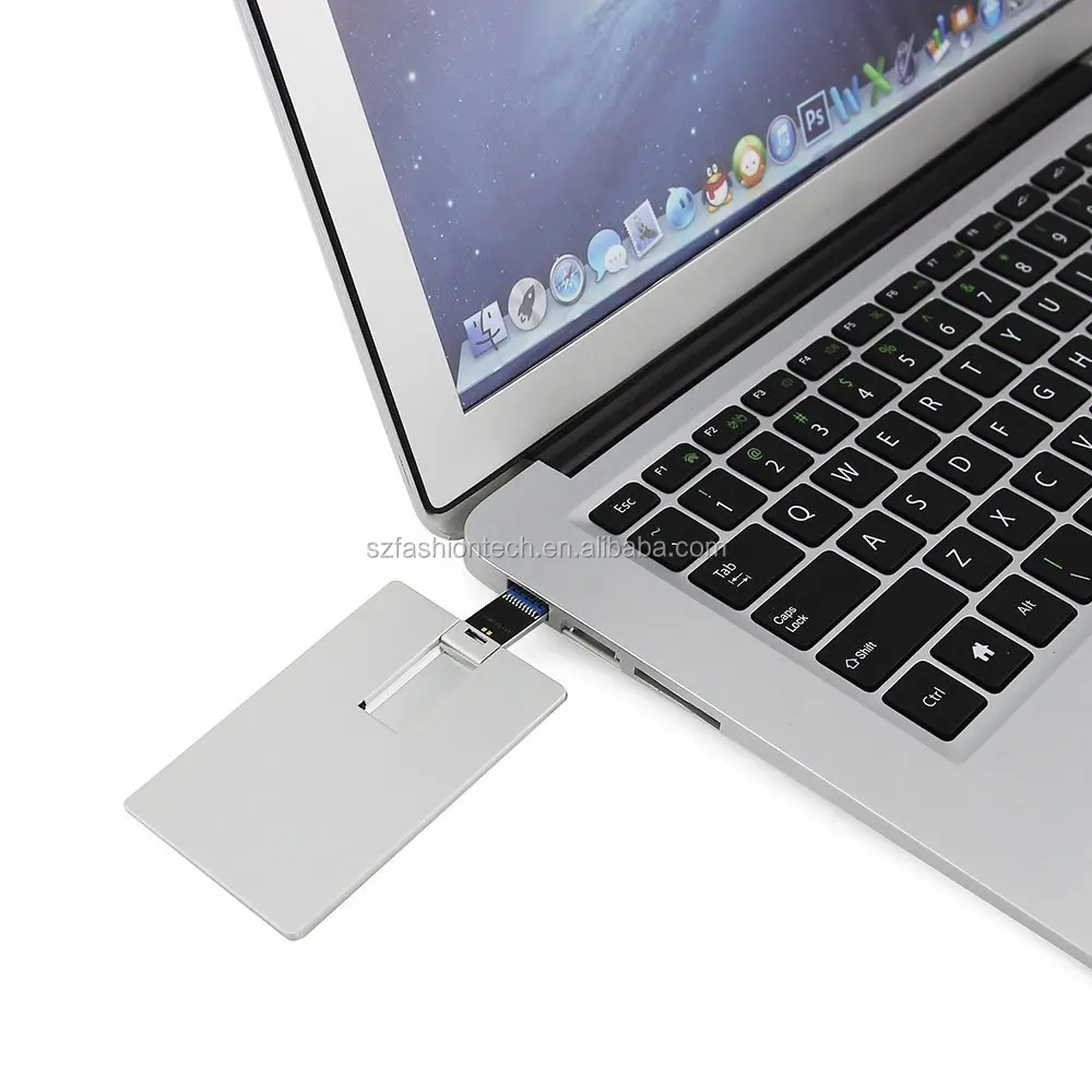 metal credit card USB flash drives 16gb 32gb usb card pen drive 64gb gadget - ANKUX.COM