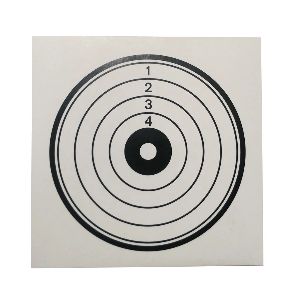 

Hunting rifle Different Size Paper pellet Shooting Target