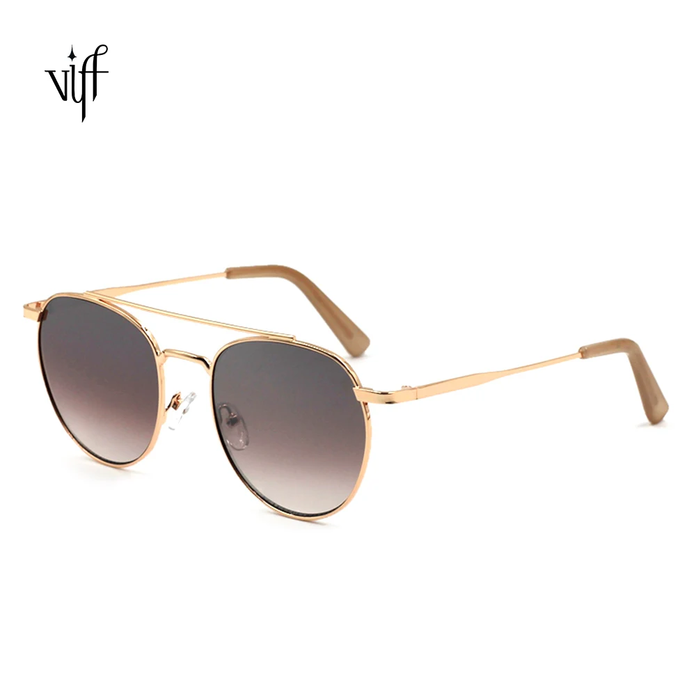 

2021 VIFF HM17433 Vintage Aviation Sunglasses High Quality Sun Glasses Women Men Round Driving Shades Sunglasses Men, Multicolor