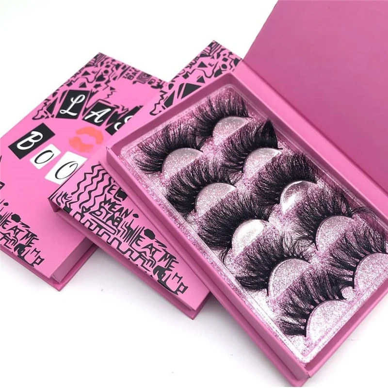

False 25mm full strip eyelashes mink 3d fluffy Handmade eyelashes lashes3d wholesale vendor 25mm 3d mink lashes, Natural black